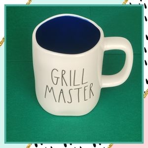 Rae Dunn Grill Master White Mug